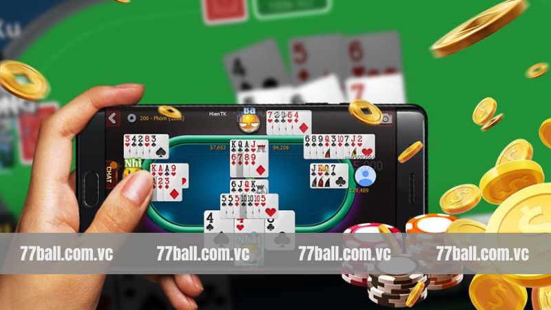 Game bài 77Ball nổi bật với nhiều thể loại hot