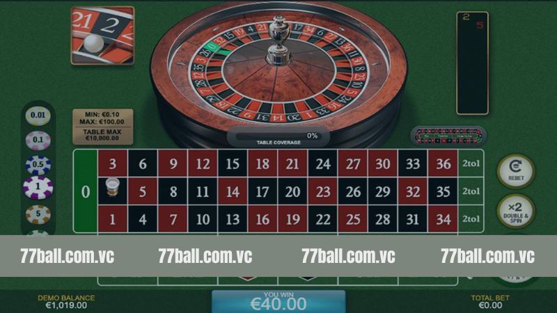Chiến thuật đánh Roulette với nhiều cửa cược