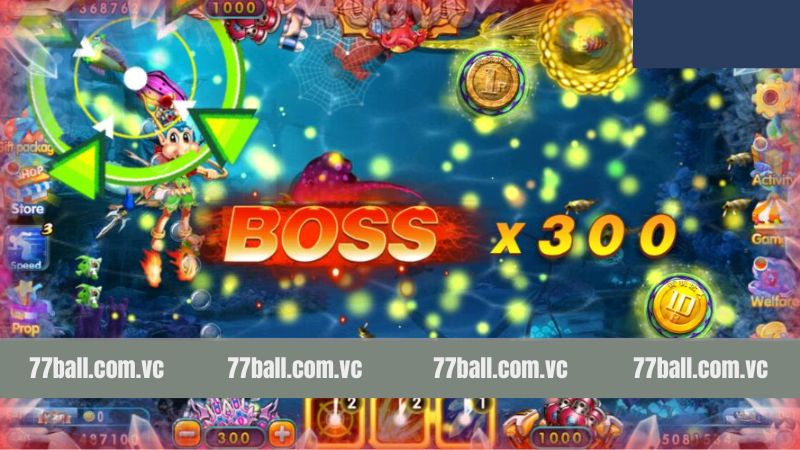 Đại Náo Thiên Cung - Game Bắn Cá Hot Nhất Tại 77Ball 3 Đại náo thiên cung với kho tàng vũ khí đồ sộ